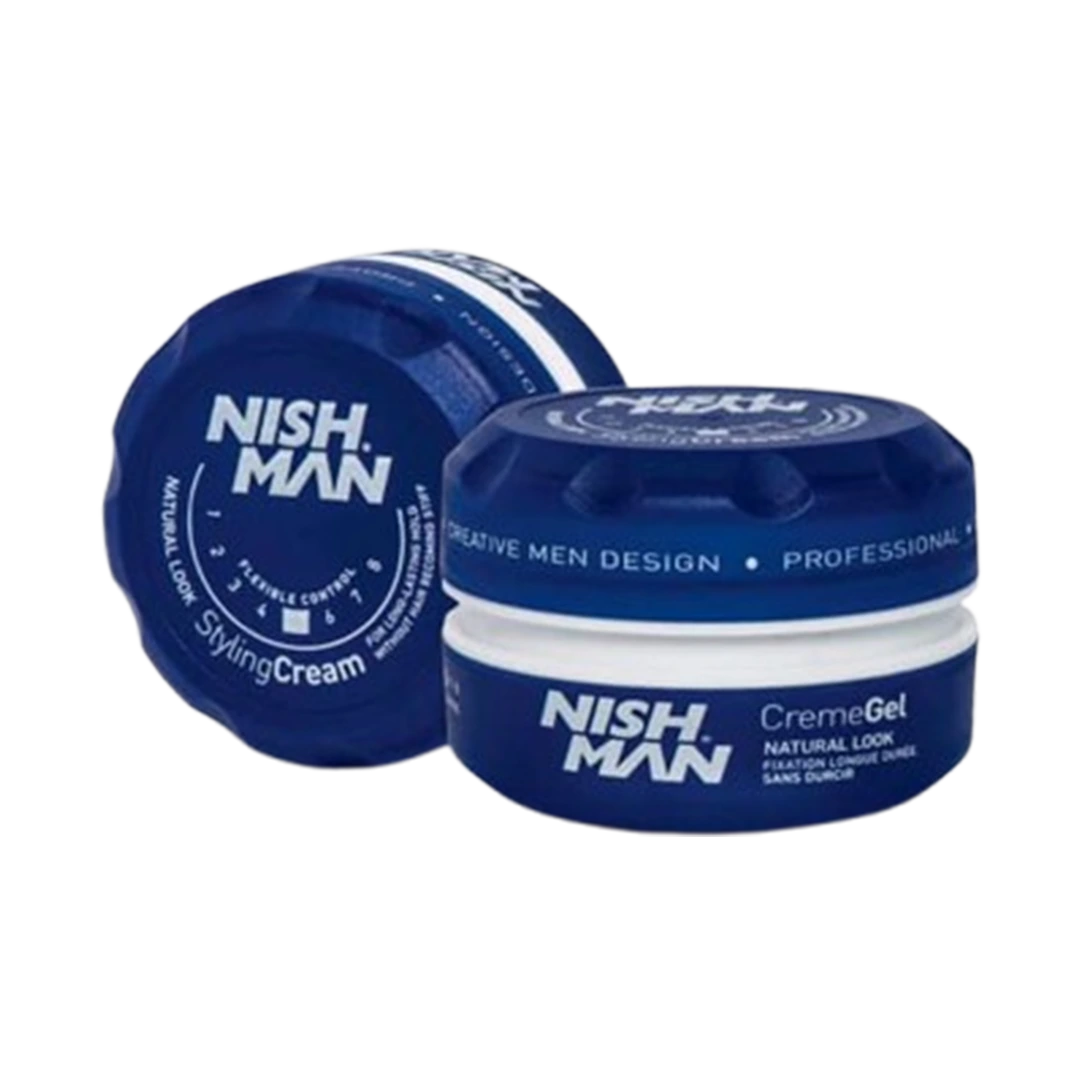 Nishman Crema para Peinar 5 Azul Extra Hold