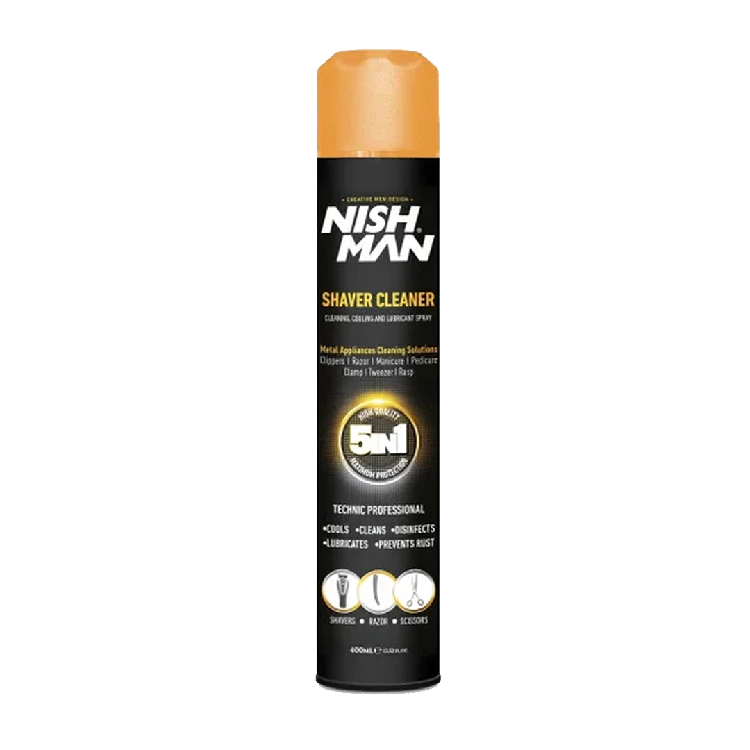 SHAVER CLEANER 5 IN 1 / 400ml NISHMAN