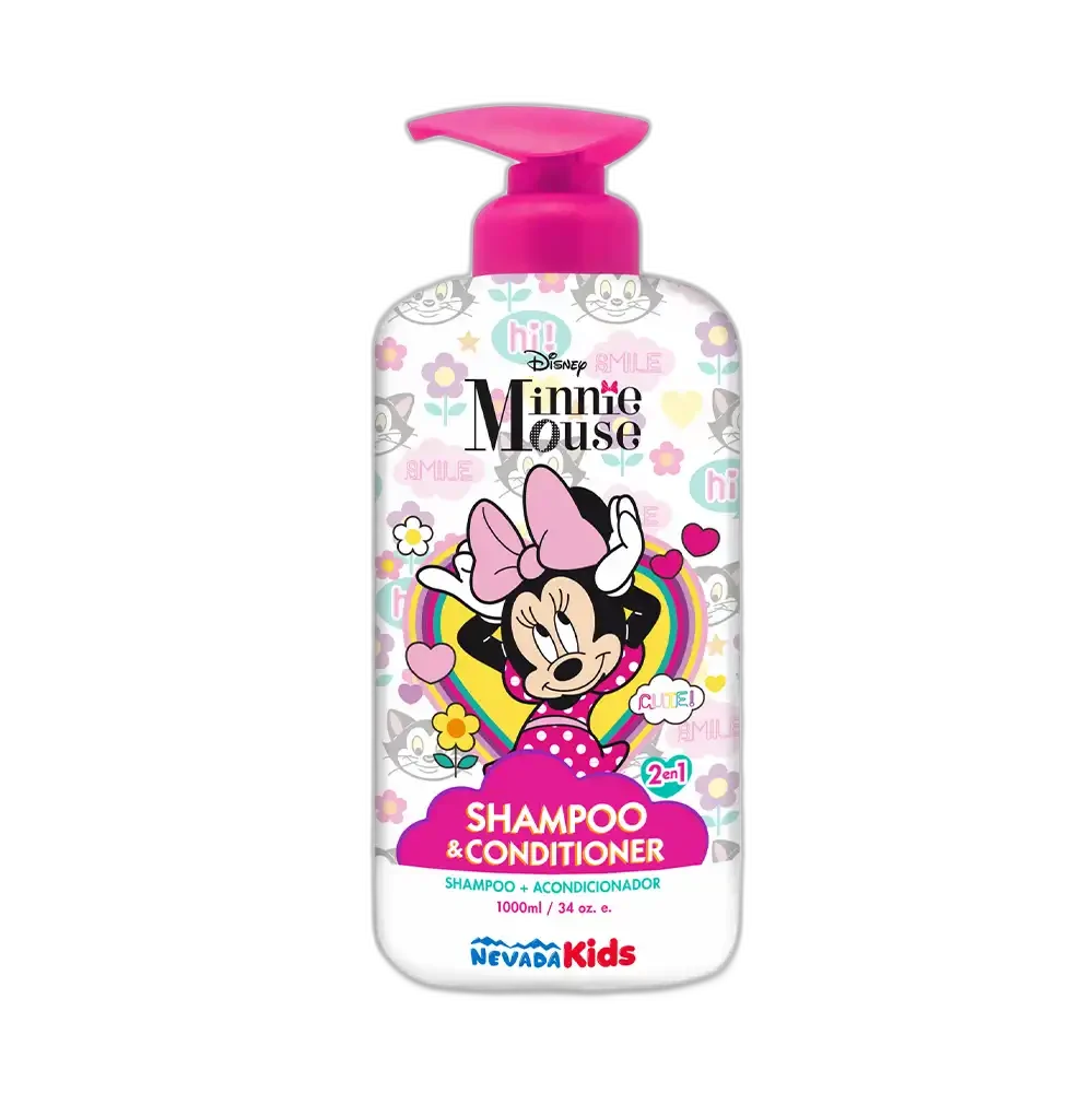 ShampooAcondicionador Minnie Mouse 1000ml 1 e1733594211283